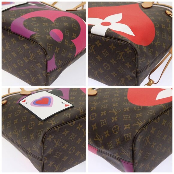 LOUIS VUITTON Monogram Game On Neverfull MM Tote Bag M57452 LV Auth 51264S - Picture 15 of 15
